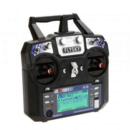 FlySky Radio FS-i6 2.4G 6CH RC Transmitter With FS-iA6B Receiver