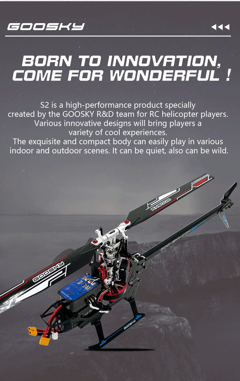 GOOSKY LEGEND S2 HELICOPTER RTF ELECTRIC