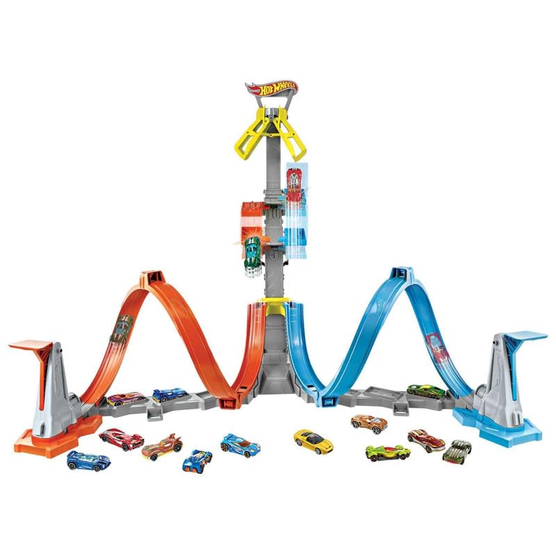 HOT WHEELS LOOP & LAUNCH TRACK SET