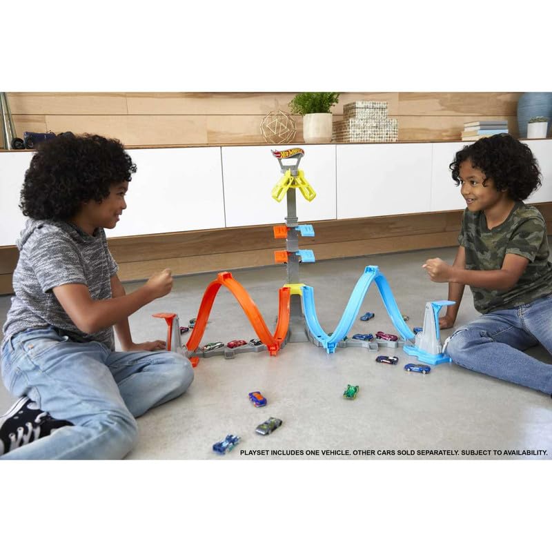 HOT WHEELS LOOP & LAUNCH TRACK SET