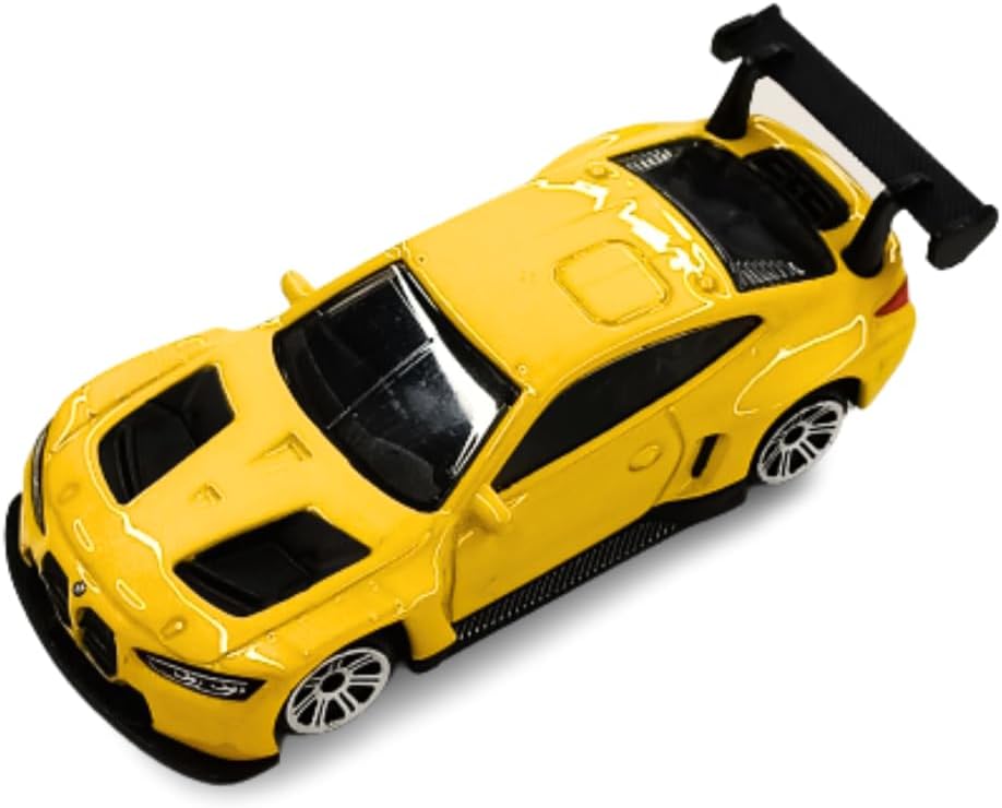 CCA BMW M4 GT3 1:64 SCALE NO: S04-01 (YELLOW)