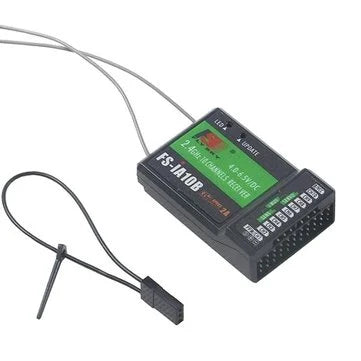 FLYSKY FS-I6X 2.4GHZ 6CH AFHDS 2A RC TRANSMITTER WITH FS-IA10B 2.4GHZ 10CH RECEIVER