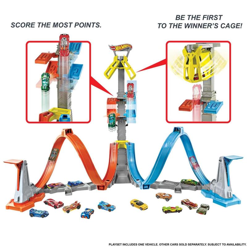 HOT WHEELS LOOP & LAUNCH TRACK SET