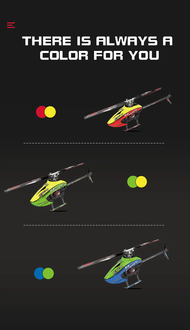 GOOSKY LEGEND S2 HELICOPTER RTF ELECTRIC