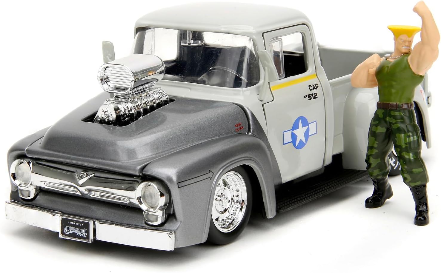 JADA TOYS STREET FIGHTER 1956 FORD PICKUP 1:24 SCALE