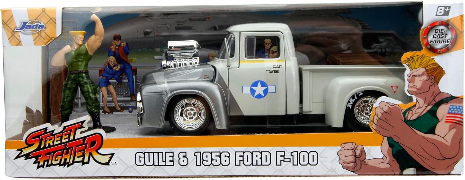 JADA TOYS STREET FIGHTER 1956 FORD PICKUP 1:24 SCALE