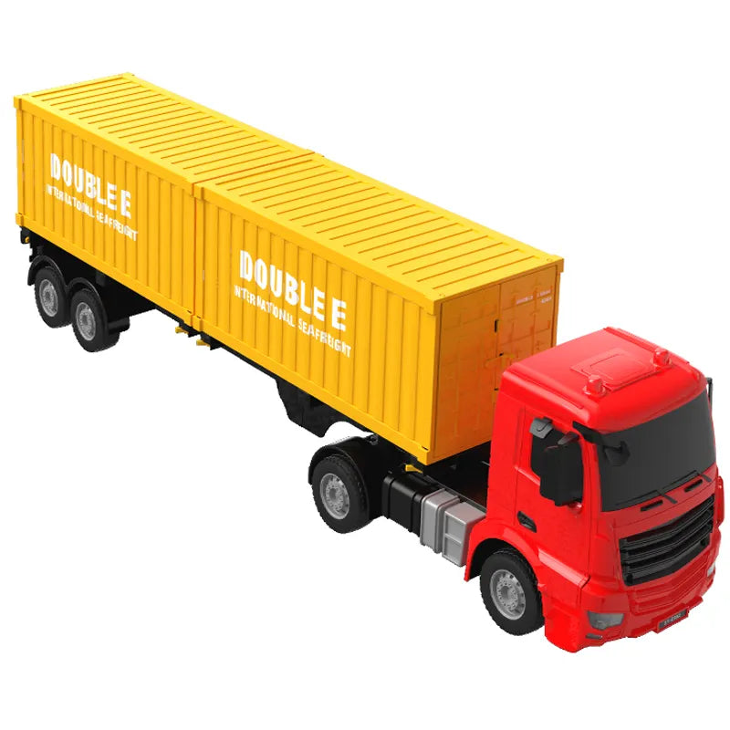 RC TRAILER DOUBLE E E664-003 MERCEDES BENZ AROCS 1:26 WITH LIGHT & SOUND RTR