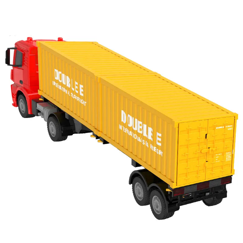 RC TRAILER DOUBLE E E664-003 MERCEDES BENZ AROCS 1:26 WITH LIGHT & SOUND RTR
