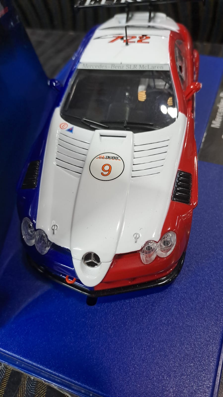 MERCEDEZ BENZ SLR MCLAREN 722 GT SLOT CAR
