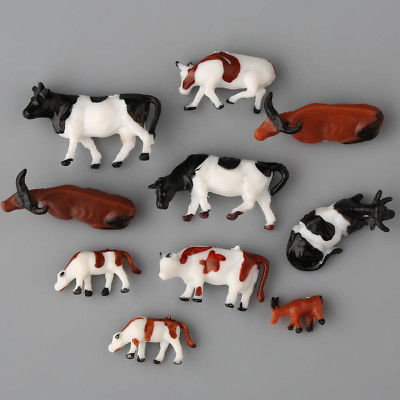 HO SCALE ANIMAL FIGURE PACK OF 8PCS
