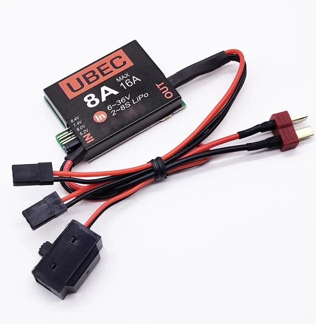 Ubec-8A 6-36V 2~8S Lipo Esc