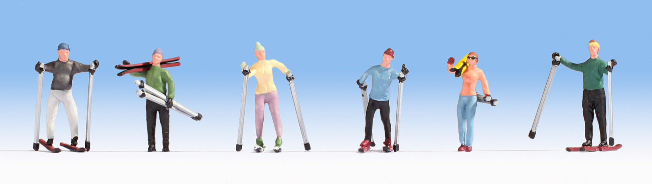 NOCH 15827 SKIERS FIGURE HO SCALE