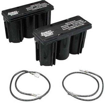 DUMAS 6V 5 AMP & 12V 2.5 AMP SEALED LEAD BATTERY #2032