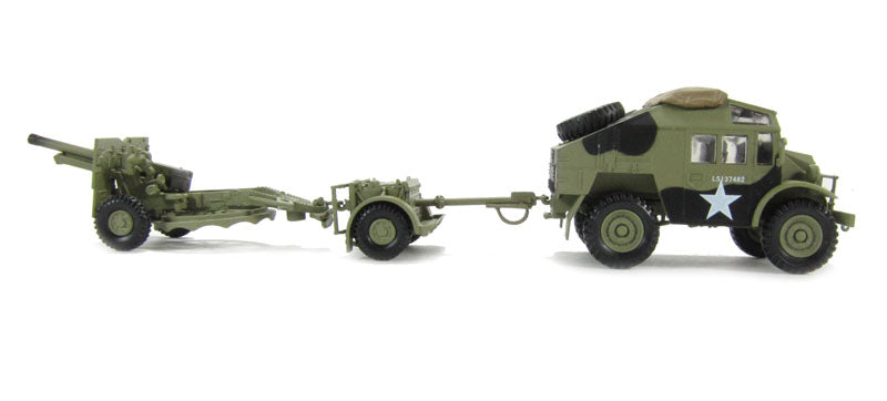 BRITISH QUAD GUN TRACTOR