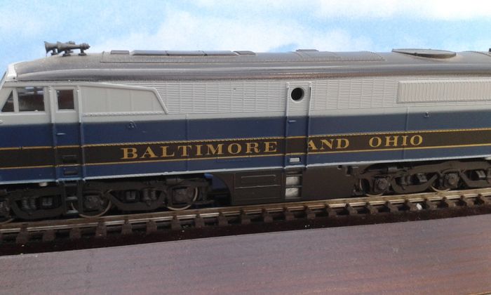 RIVAROSSI BALTIMORE AND OHIO HO SCALE ENGINE