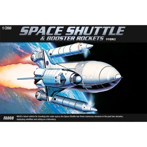 ACADEMY SPACE SHUTTLE & BOOSTER 1:288