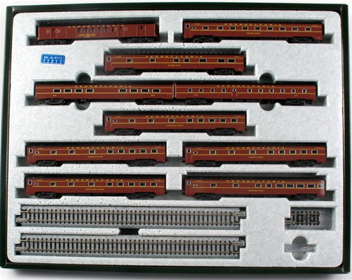 KATO N SCALE RAIL CAR AND TRACK 106068