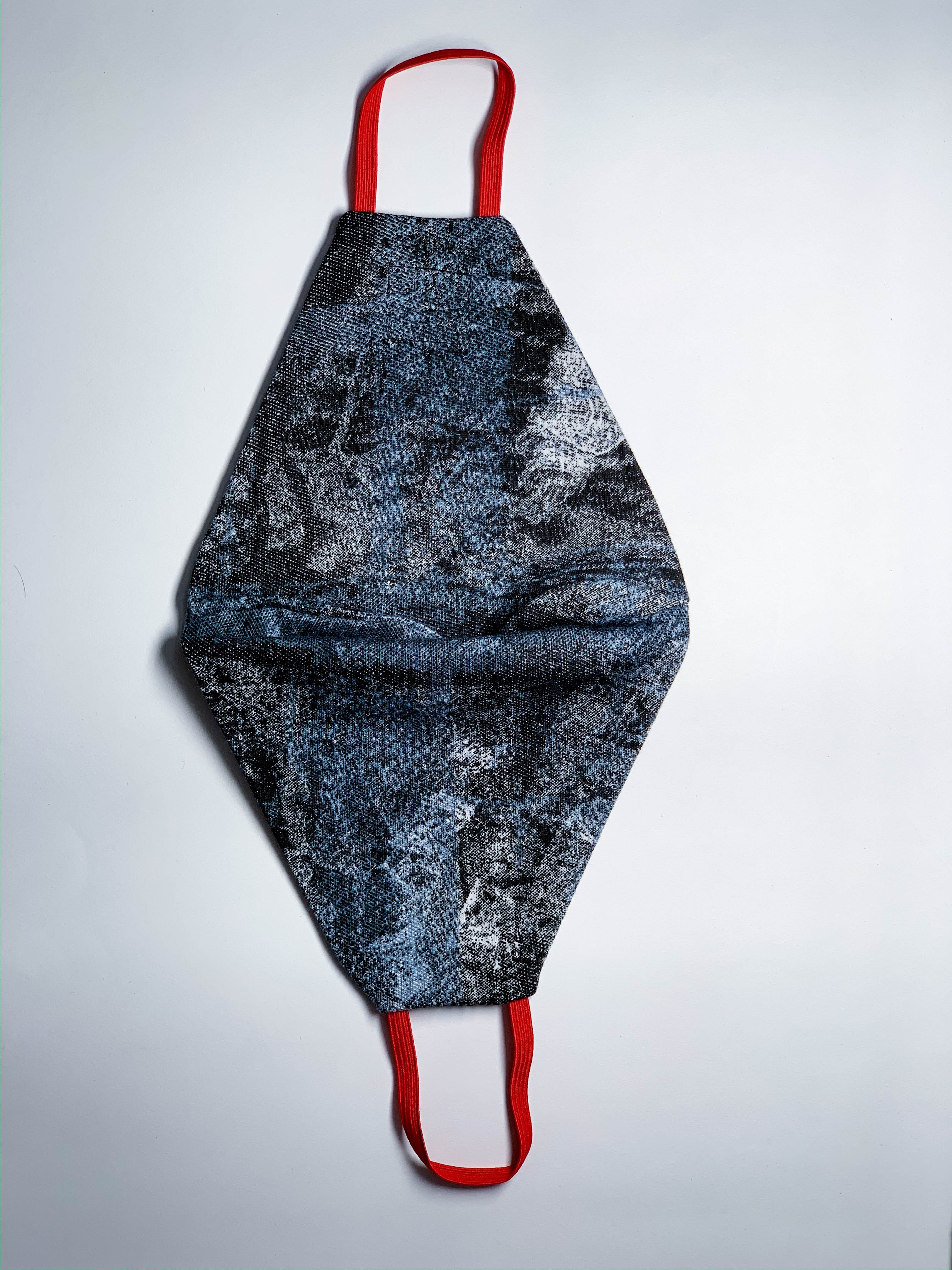 Face mask Denim Camo Blue Small,Medium,Large