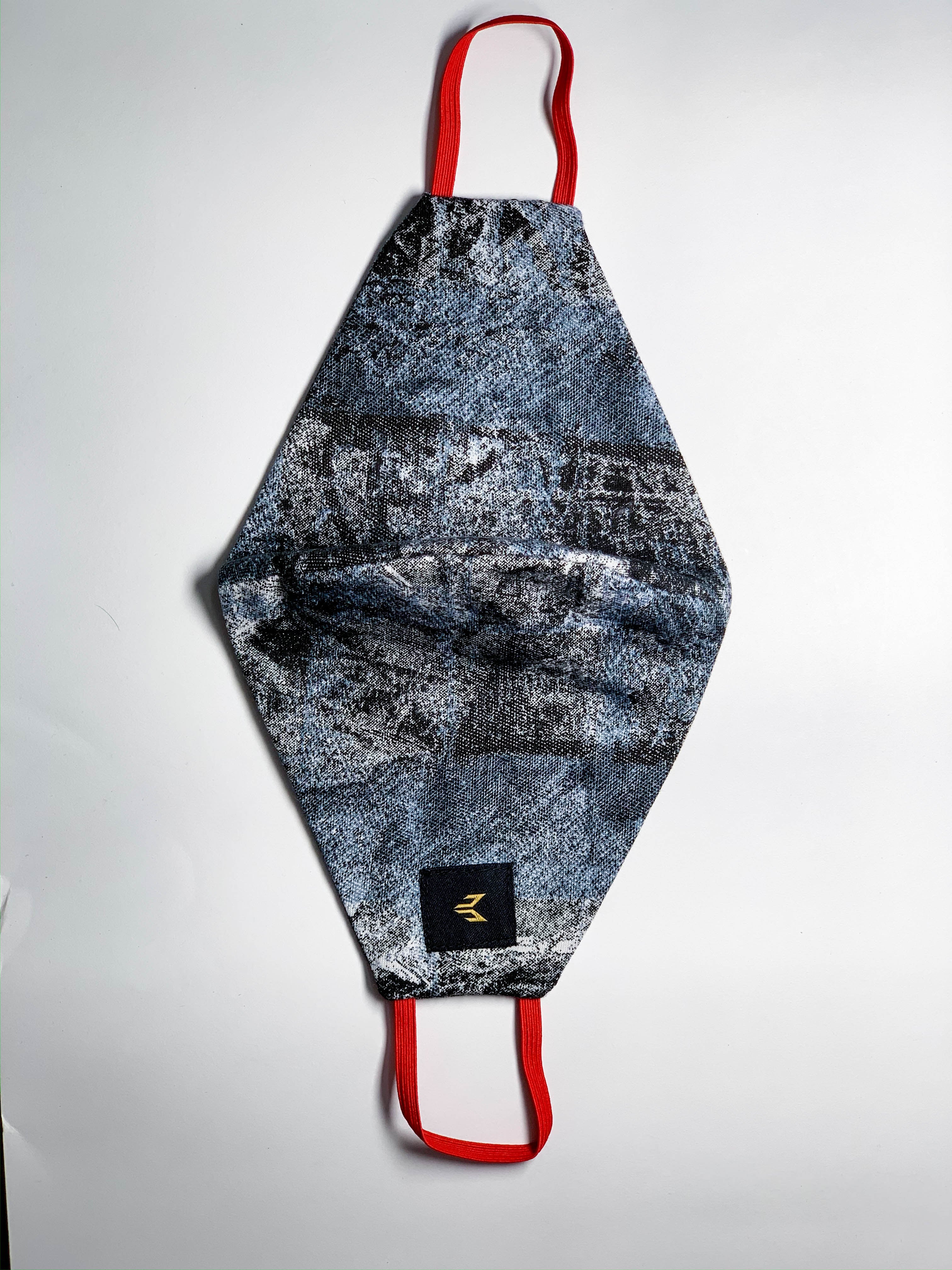 Face mask Denim Camo Blue Small,Medium,Large