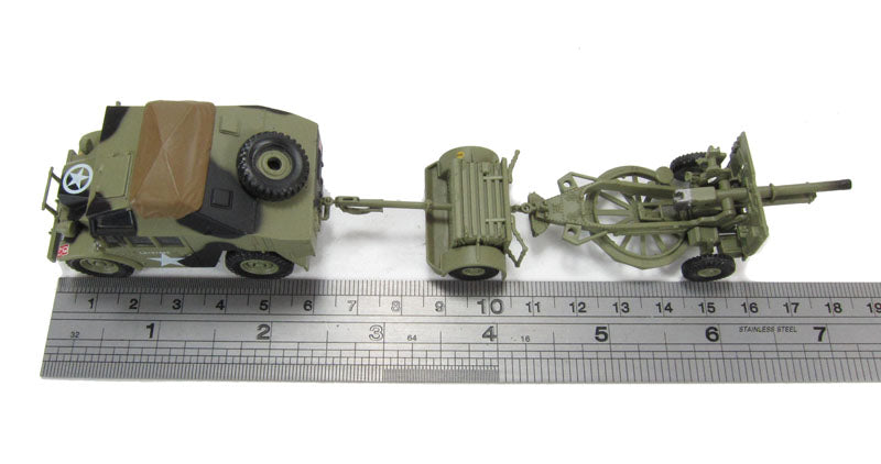 BRITISH QUAD GUN TRACTOR