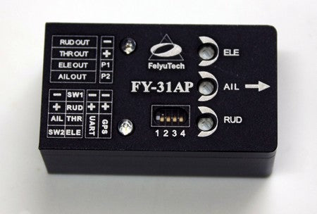 Feiyutech Fy31Ap Fixed Wing Auto Pilot System With Gps And Fy-Hornet Osd