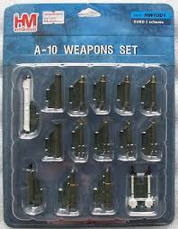 STATIC MODEL-A-10 WEAPON SET -STATIC MODEL