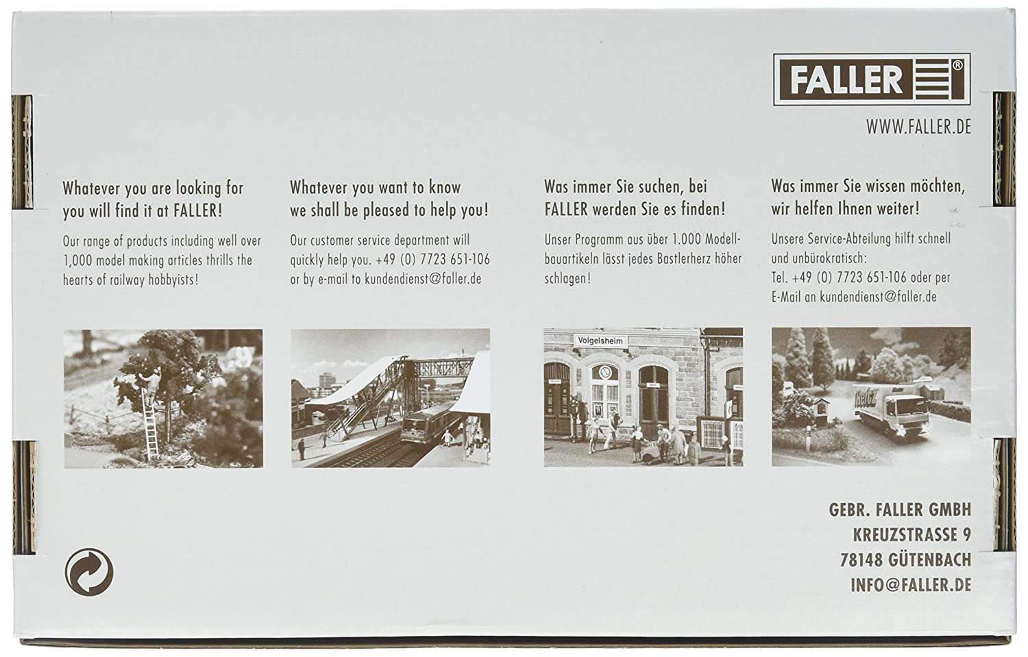 FALLER FIRE BRIGADE HO SCALE 161599