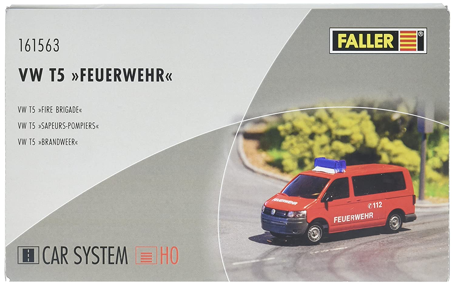 FALLER FIRE BRIGADE HO SCALE 161599