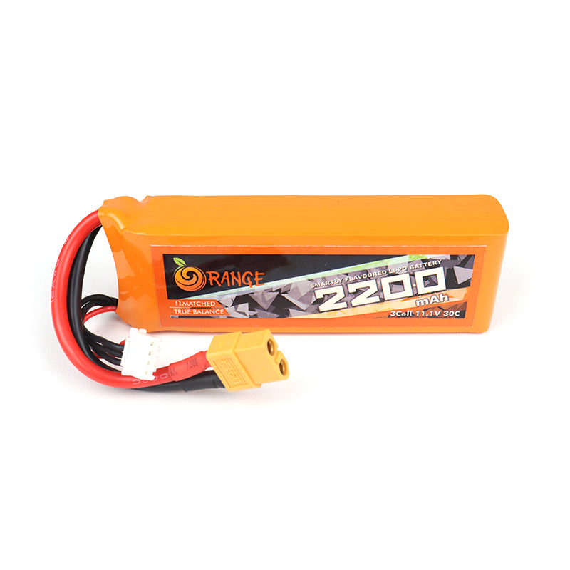 Orange 2200mAh 3S 30C/60C Lithium polymer battery Pack (LiPo)