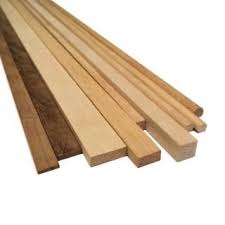 Balsa Strip 10mm x 10mm x 1000mm (Price Per strip.Minimum Order Qty 10pcs)